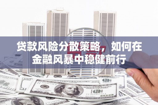 哈尔滨贷款风险分散策略，如何在金融风暴中稳健前行