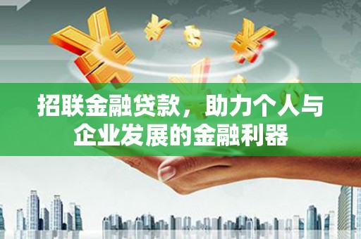 天峨招联金融贷款，助力个人与企业发展的金融利器