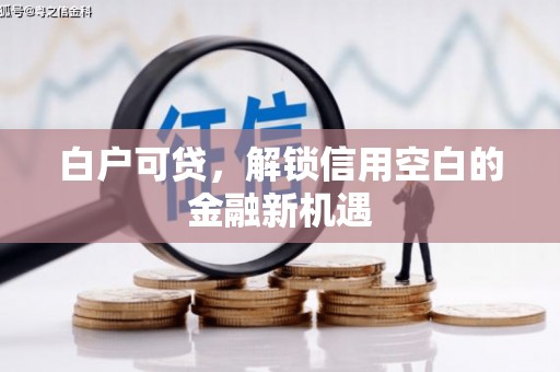 察隅白户可贷，解锁信用空白的金融新机遇