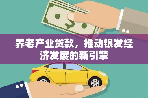 南涧养老产业贷款，推动银发经济发展的新引擎