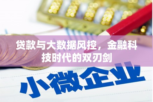 班戈贷款与大数据风控，金融科技时代的双刃剑