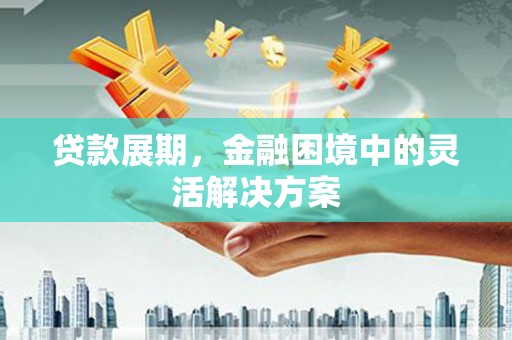 万峦贷款展期，金融困境中的灵活解决方案