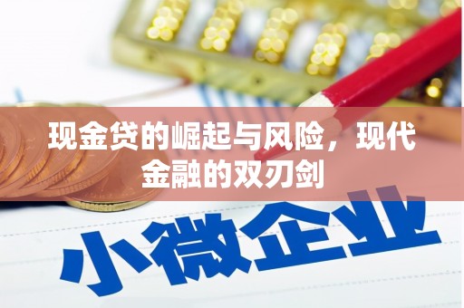 邵武现金贷的崛起与风险，现代金融的双刃剑