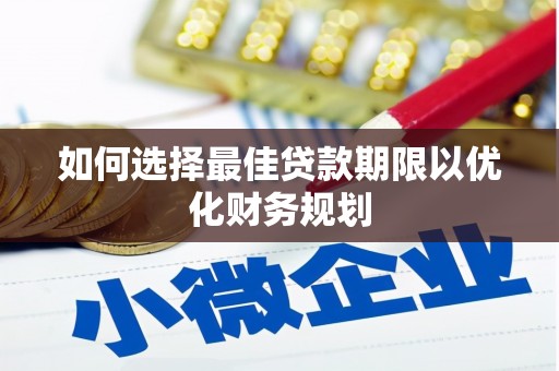 永定如何选择最佳贷款期限以优化财务规划