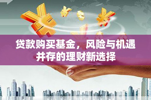 沙鹿贷款购买基金，风险与机遇并存的理财新选择
