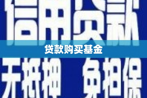 四湖贷款购买基金